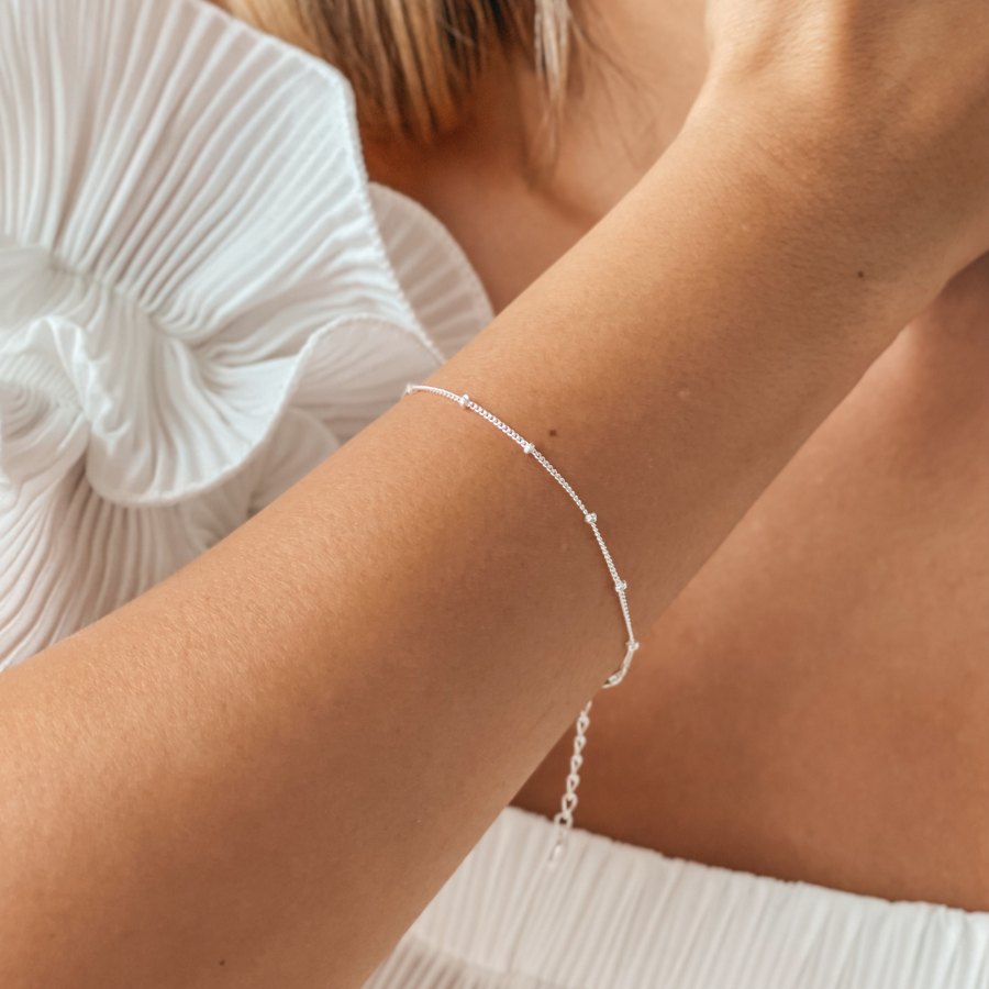 Bracciale in argento Beaded - Indira