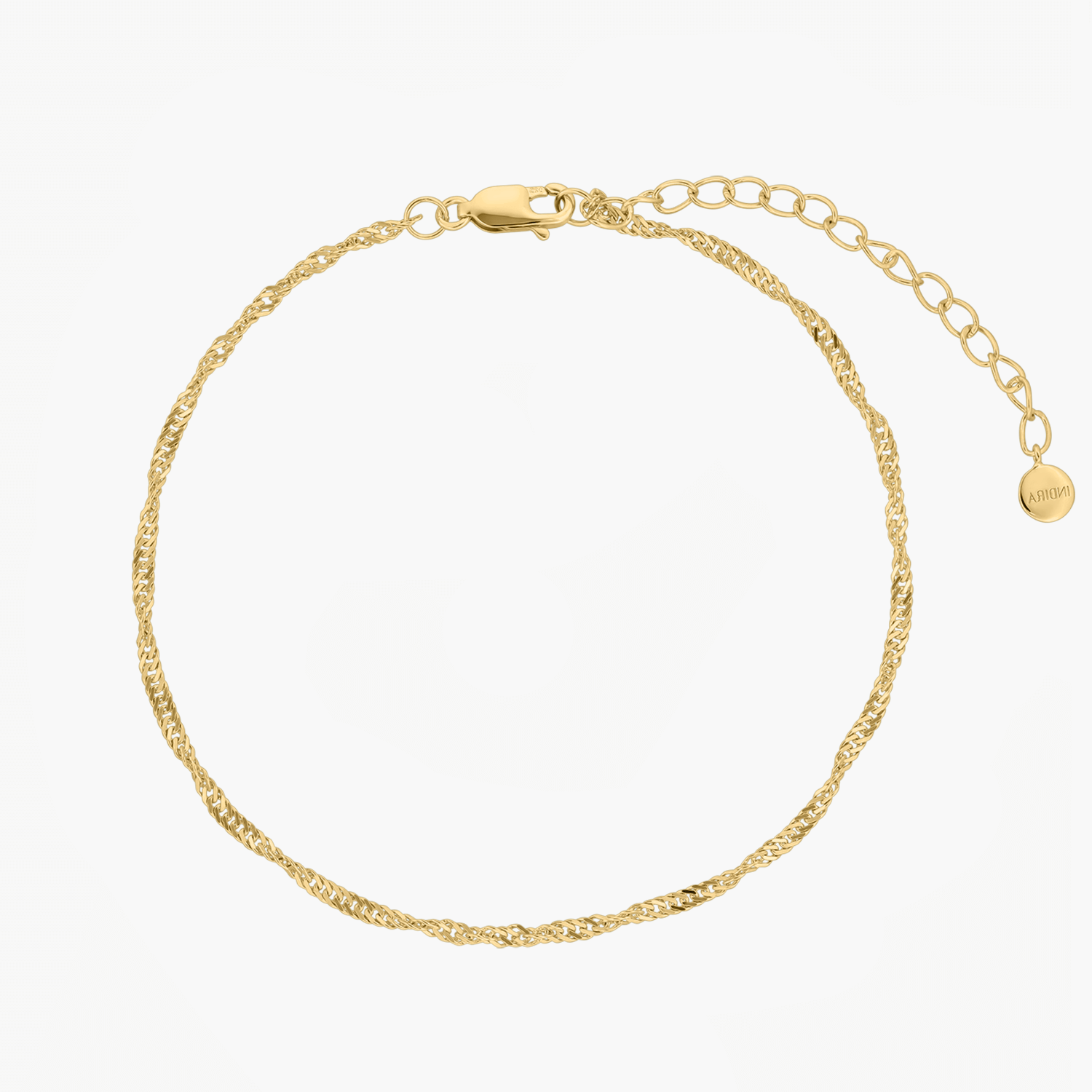 Cavigliera in argento Golden Singapore - Indira