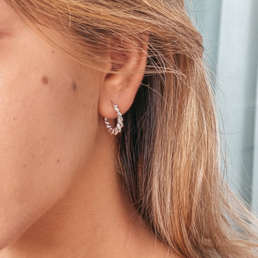 Orecchini in argento Brioche - Indira