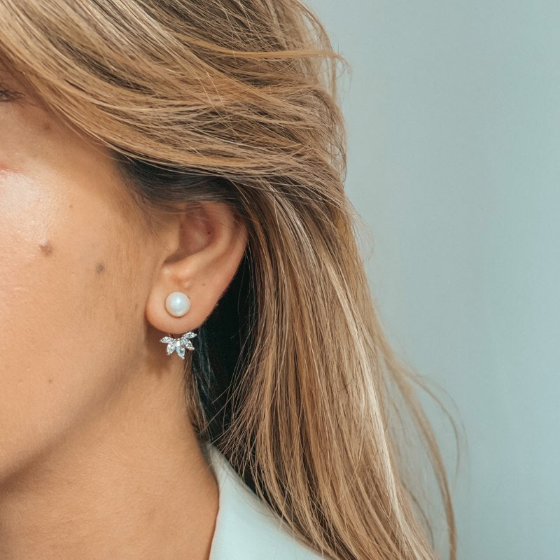 Orecchini in argento Day to Night - Perle Naturali - Indira