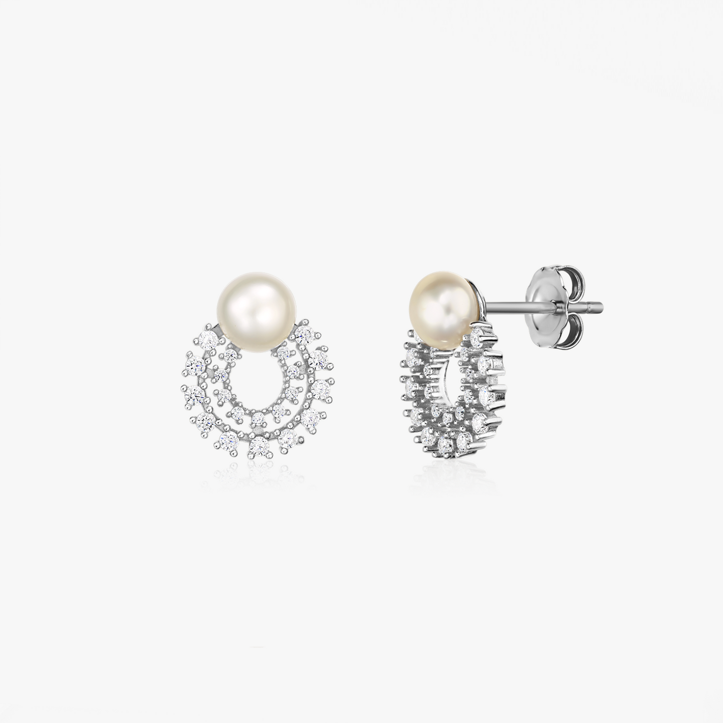 Orecchini in argento Nia - Perla Naturale - Indira