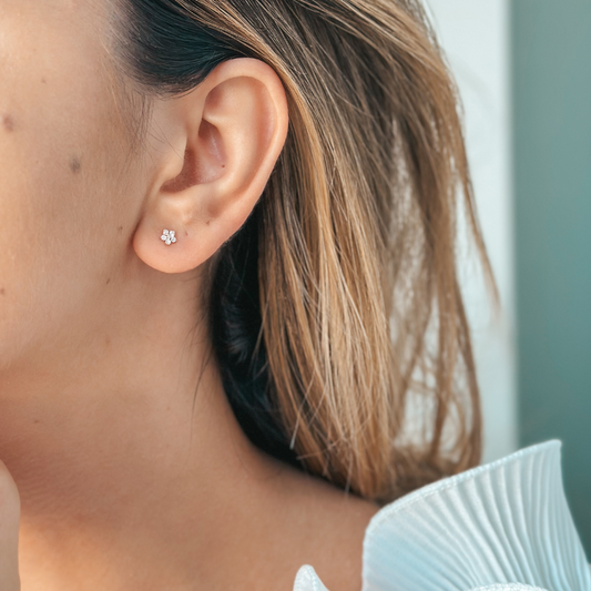 Orecchini in oro Lorelai - Zirconia - Indira