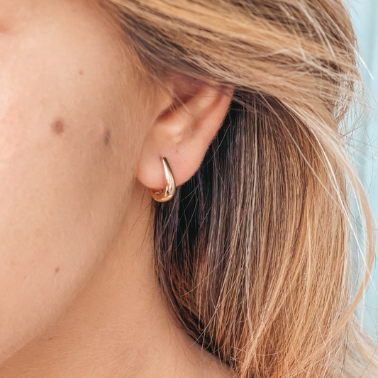 Orecchini in oro Dome - Indira