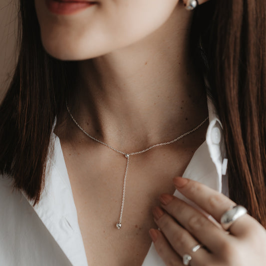 Collana in argento Bola - Indira