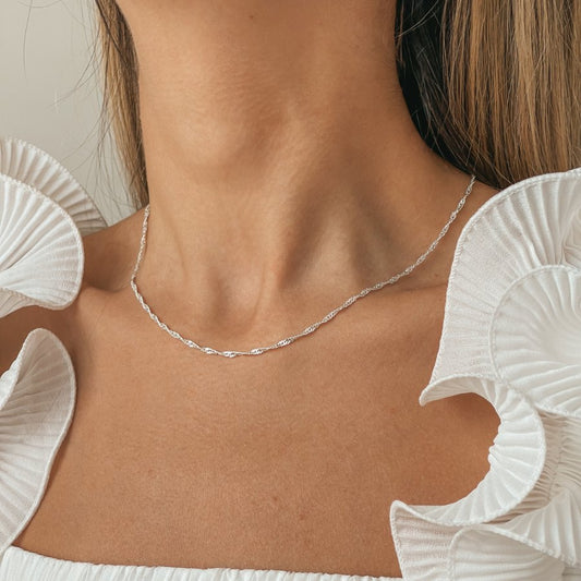 Collana in argento Singapore - Indira