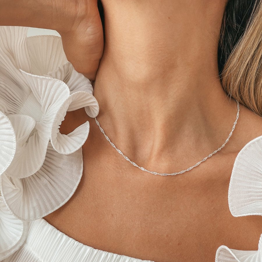 Collana in argento Singapore - Indira