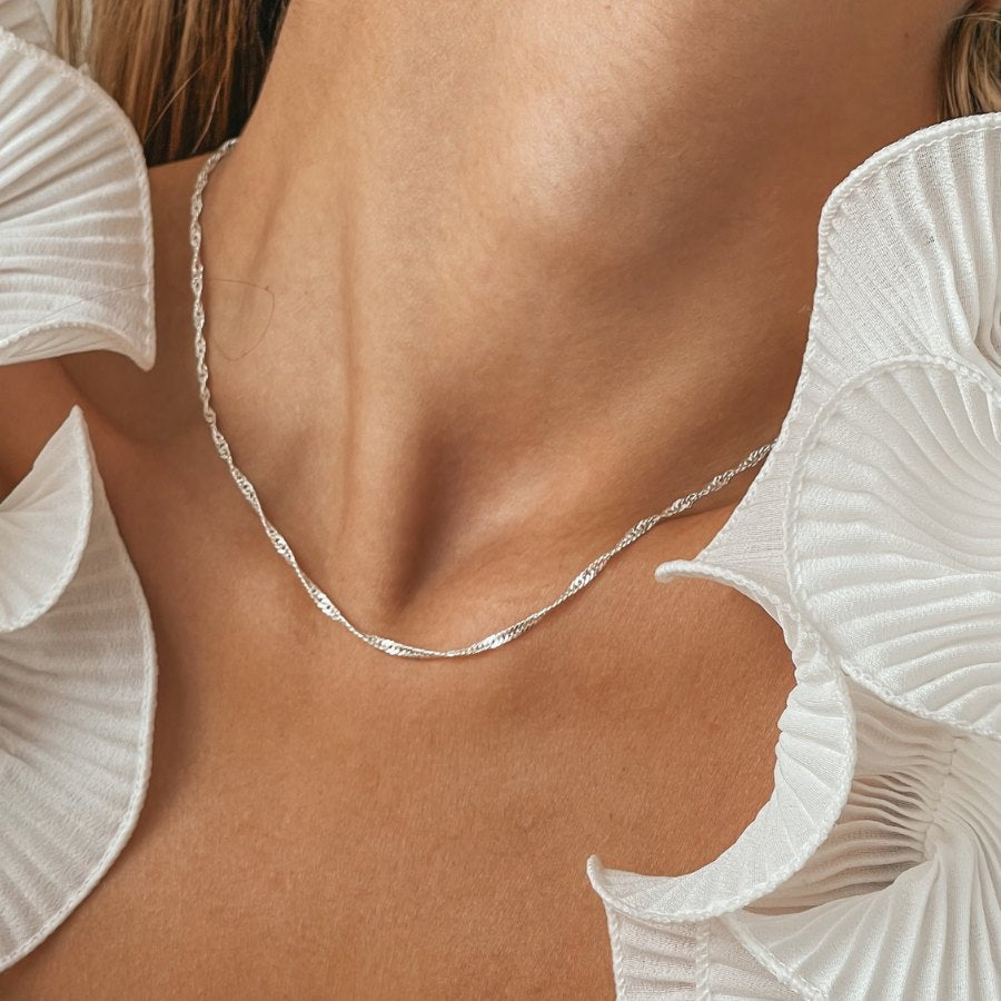 Collana in argento Singapore - Indira