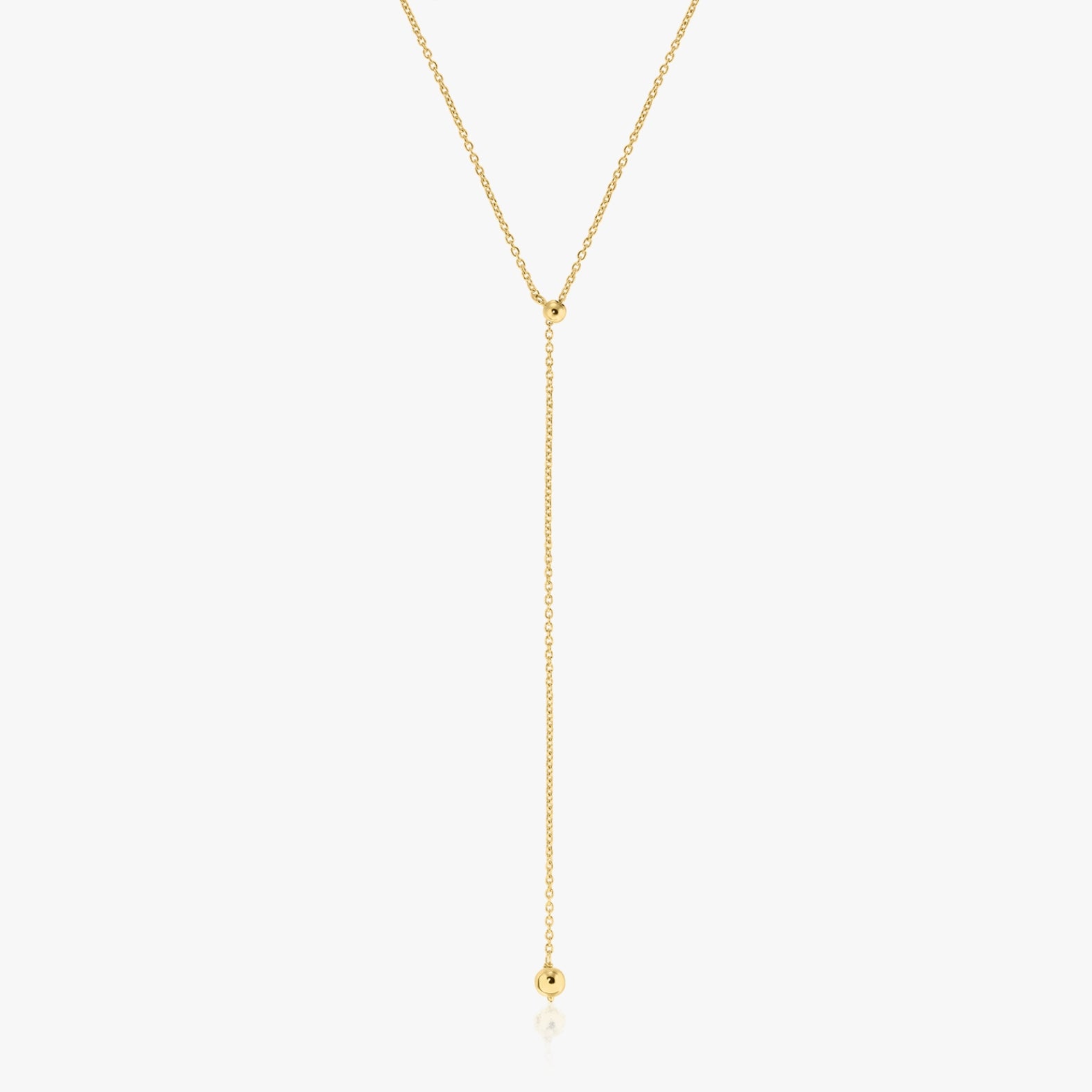 Collana in argento placcato oro Bola - Indira