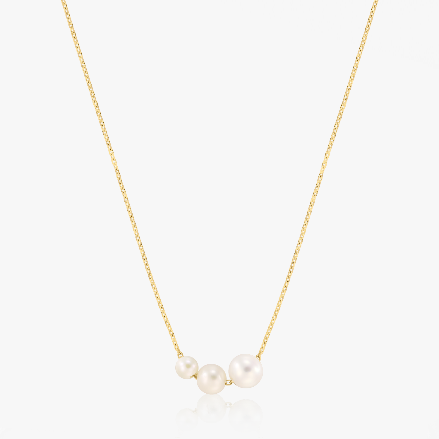 Collana in oro Elsa - Perle naturali - Indira