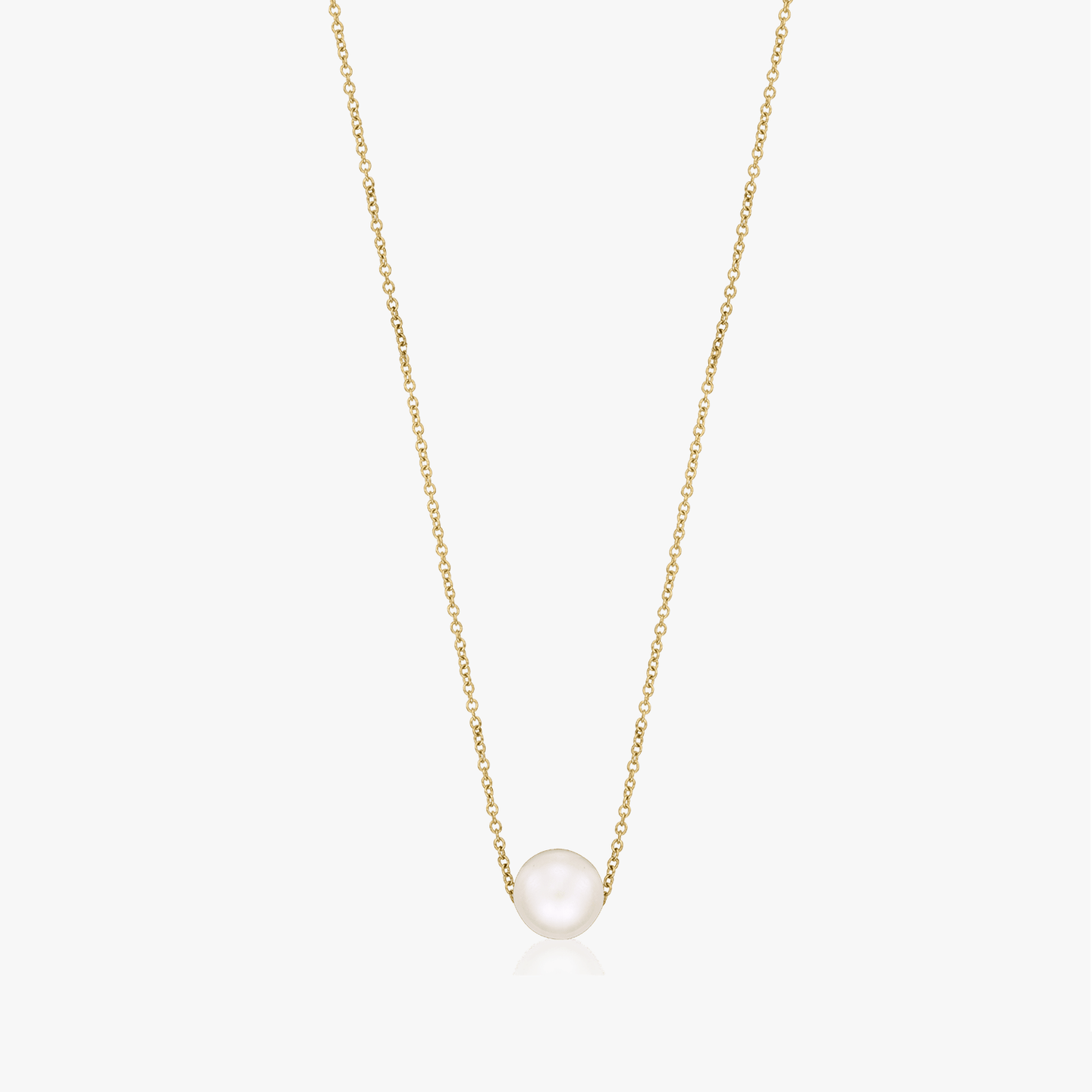Collana in argento Golden Ruth - Perle Naturali - Indira