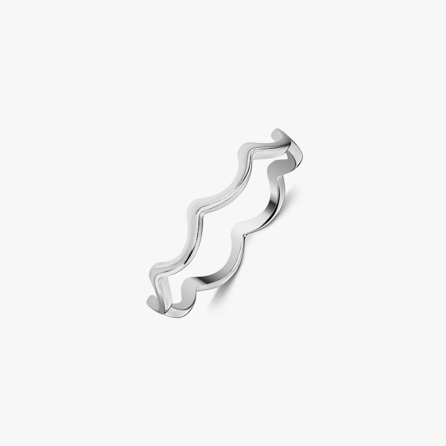 Anello in argento Curl - Indira