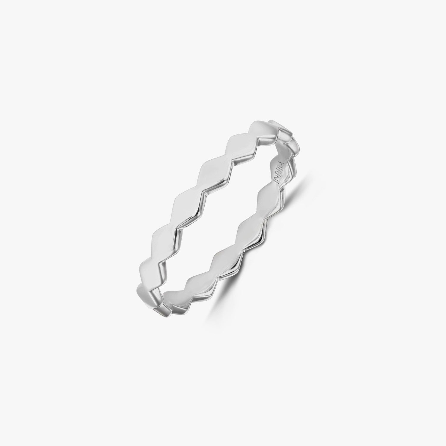 Anello in argento Sculpture - Indira