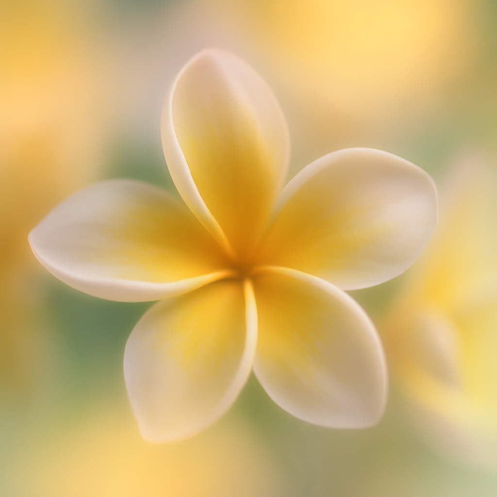 Ciondolo in oro giallo Wildflower – Zirconia - Indira