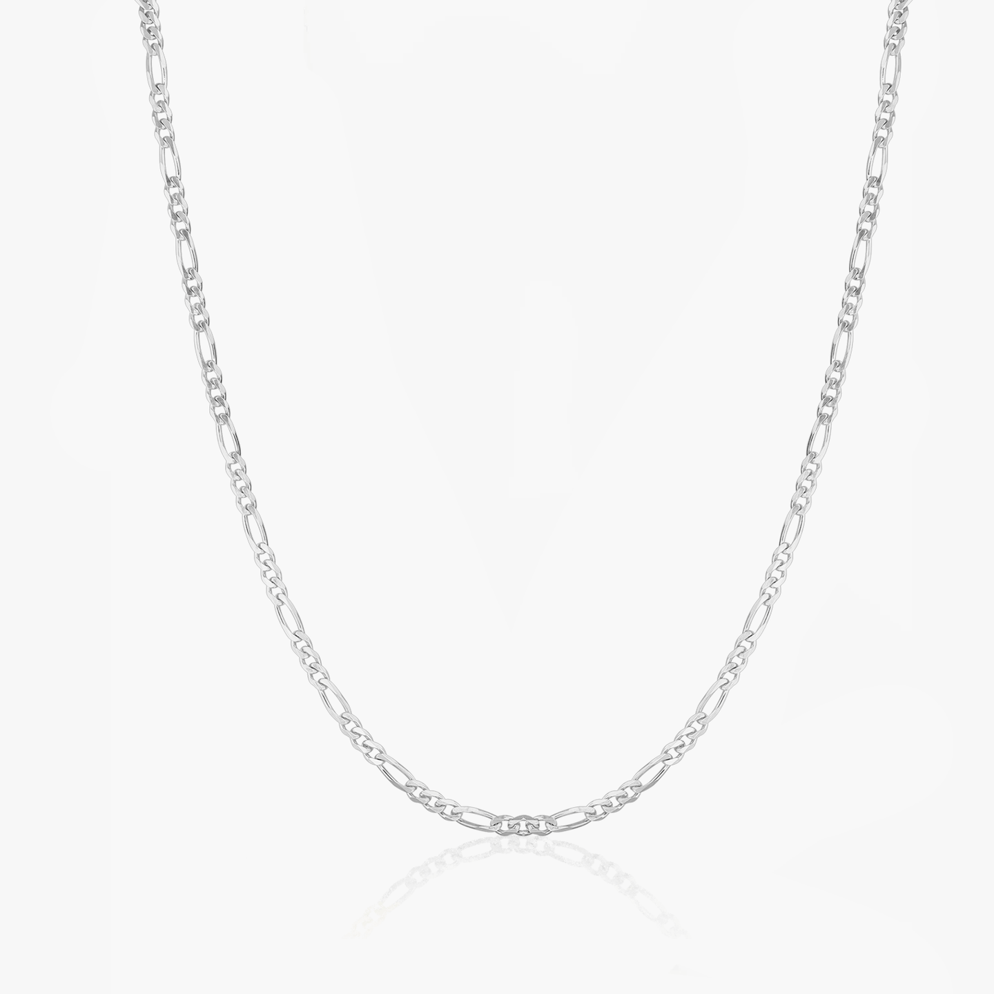 Collana in argento Figaro - Indira