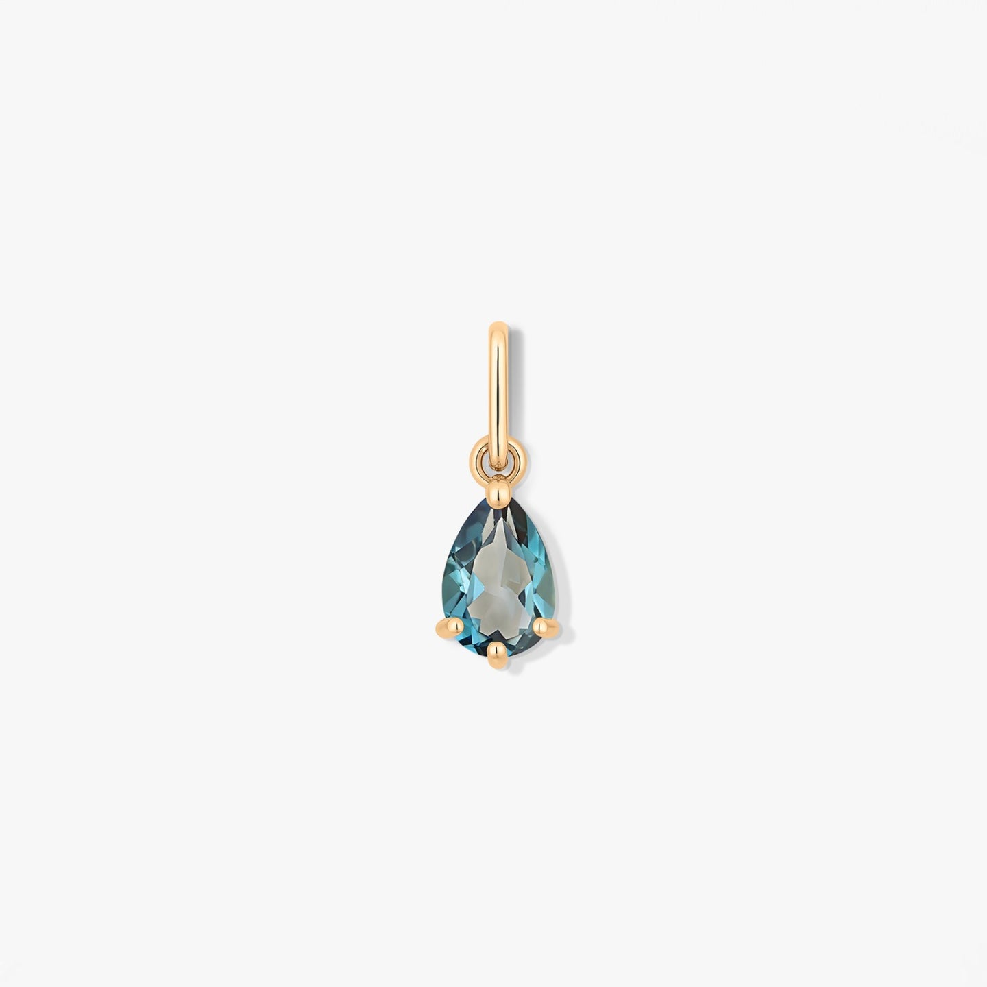 Ciondolo in oro Birthstone Dicembre - Topaz London