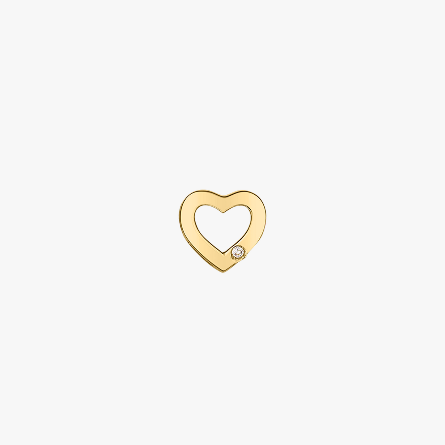Pendente in oro Forever In Love - Diamanti - Indira