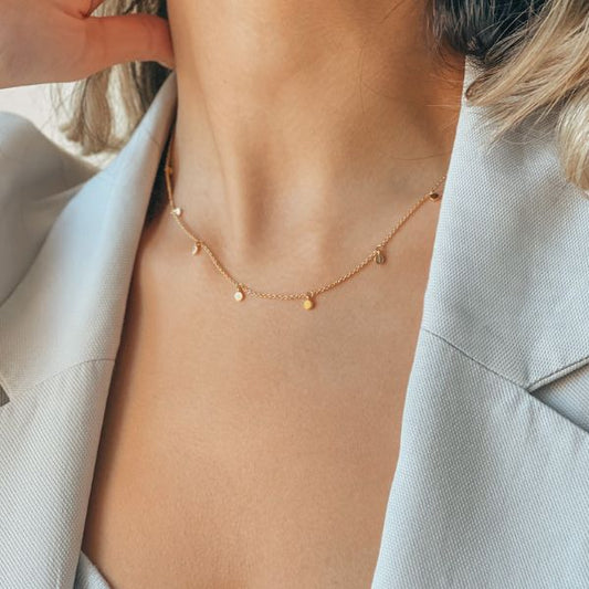 Collana in argento Golden Allegra - Indira