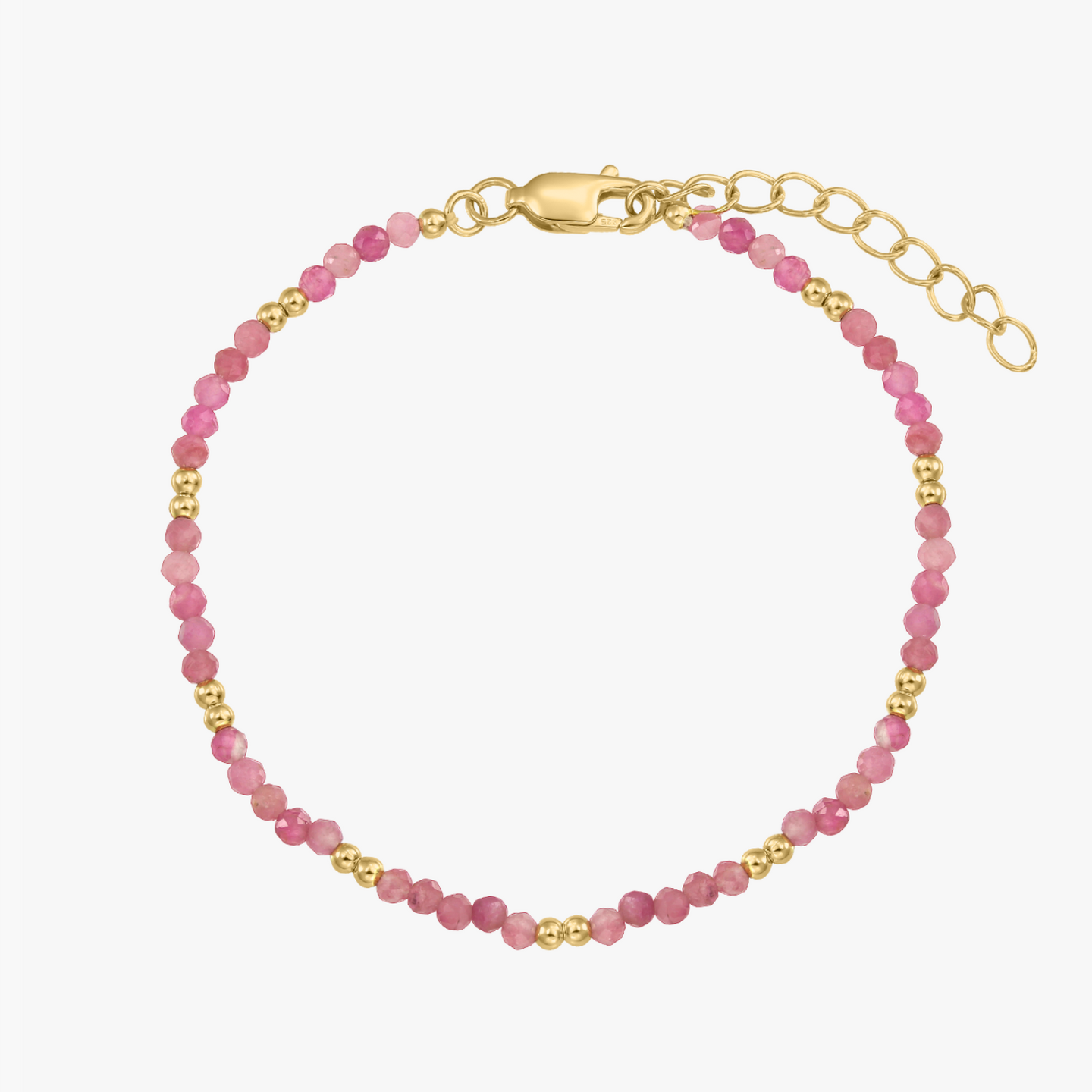 Cavigliera in argento Golden SummerScape - Tormalina - Indira