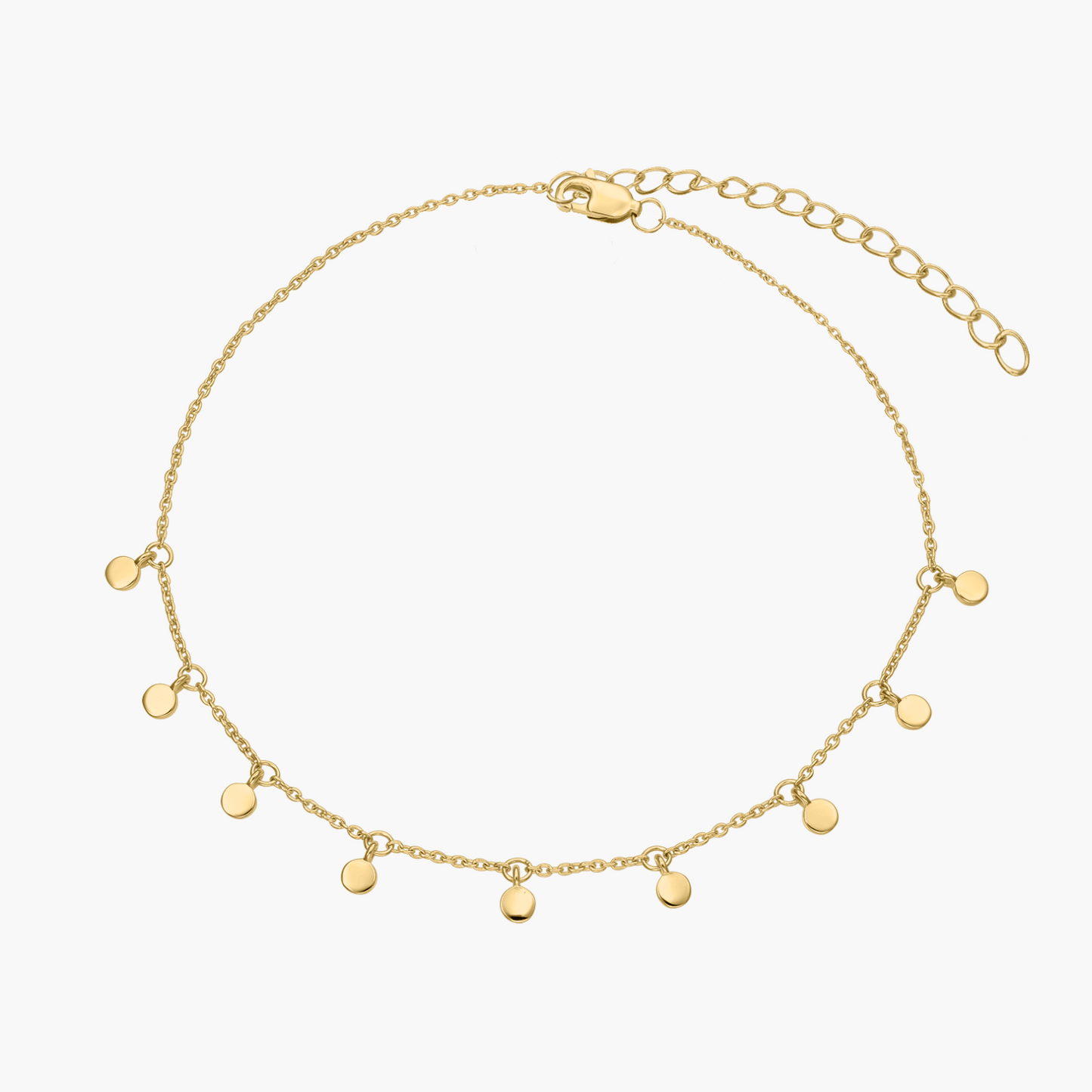 Cavigliera in argento Golden Allegra - Indira