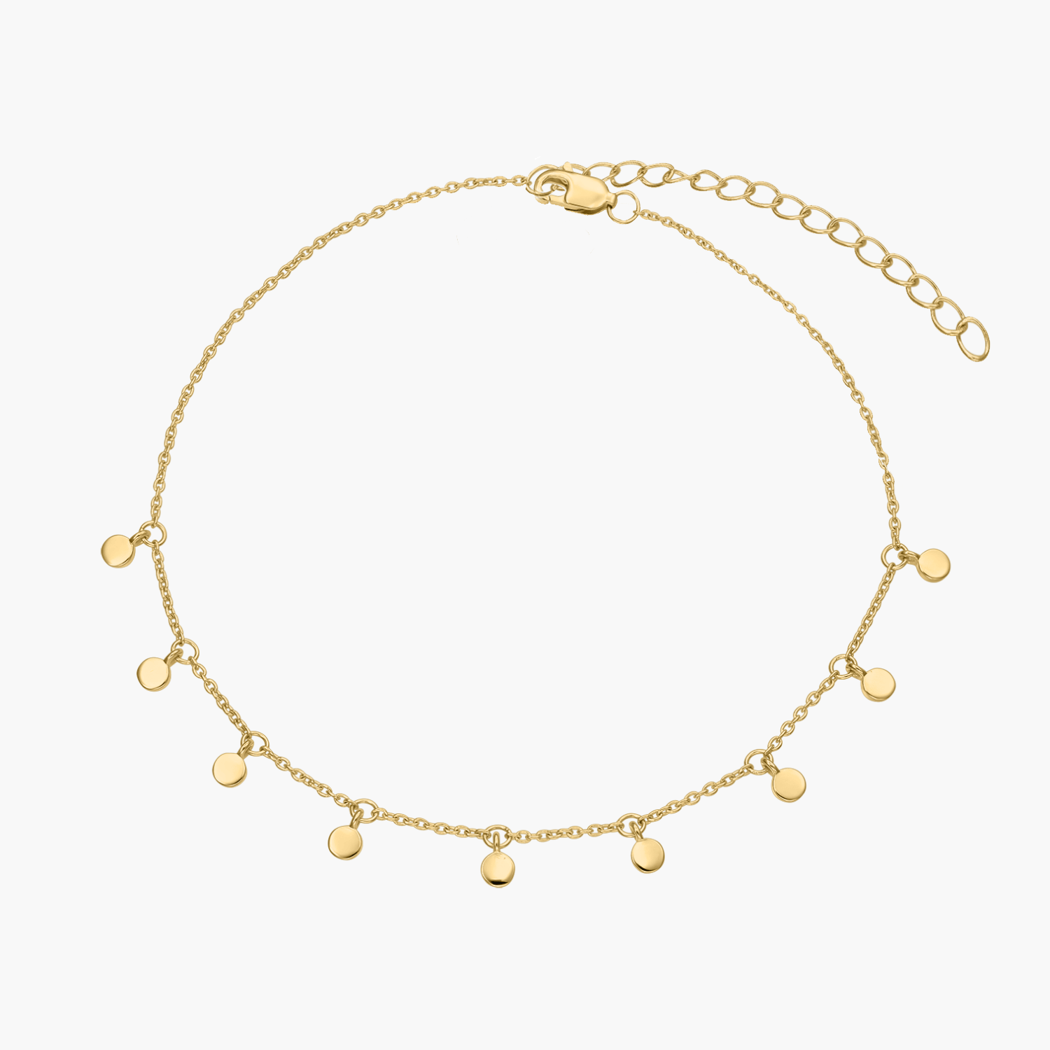 Cavigliera in argento Golden Allegra - Indira