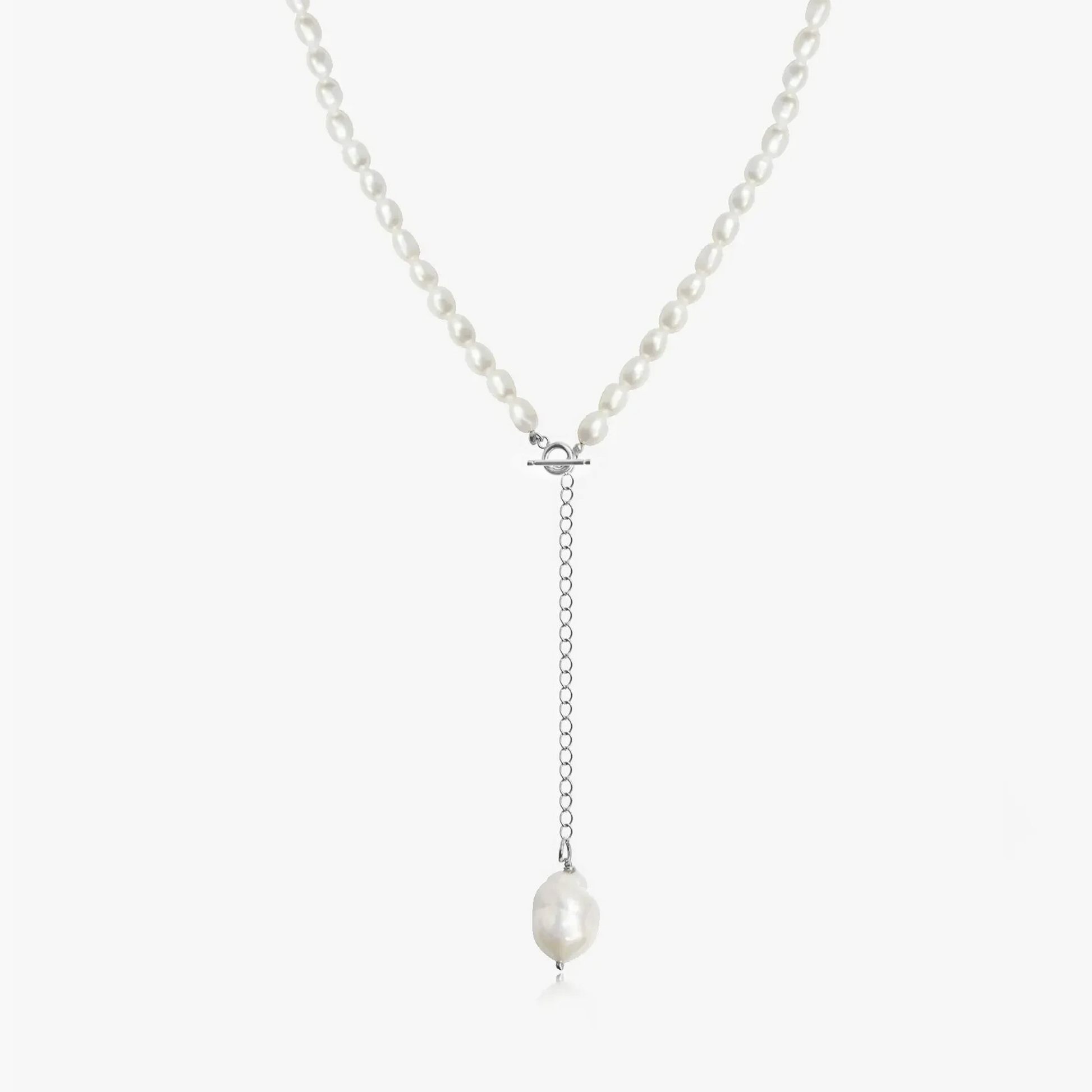 Collana in argento Jacqueline - Perla Naturale - Indira