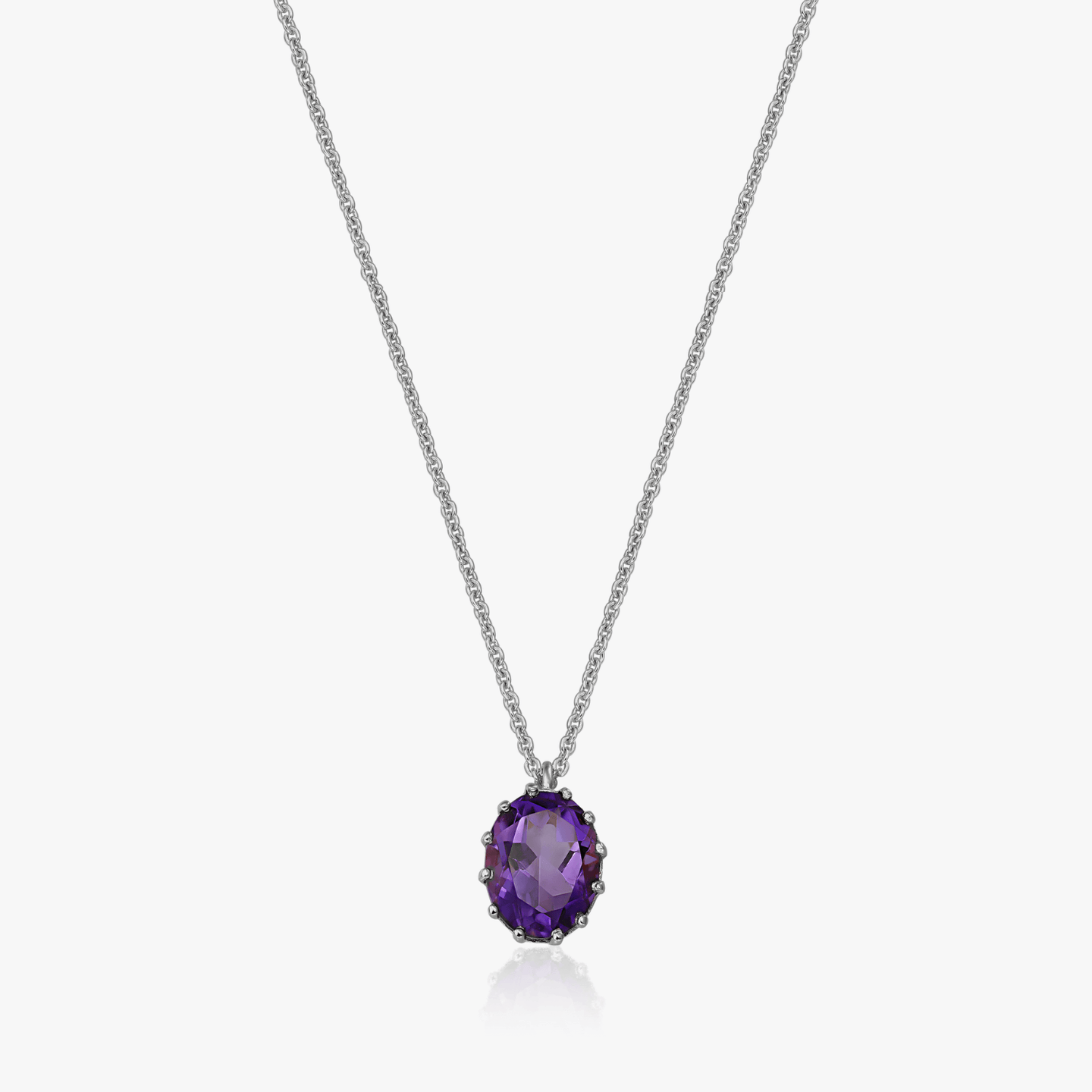 Collana in argento Serene - Ametista - Indira