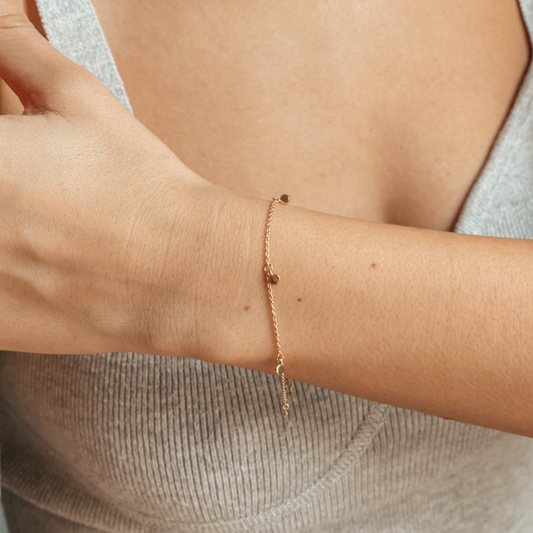 Bracciale in argento Golden Allegra - Indira