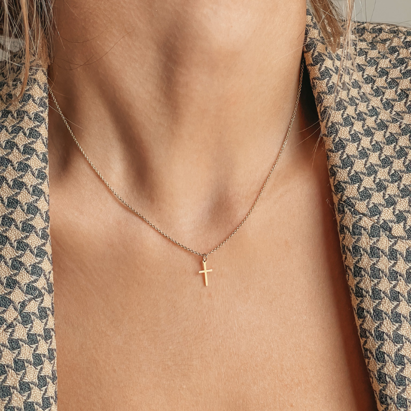 Collana d'oro Faith - Oro Giallo - Indira