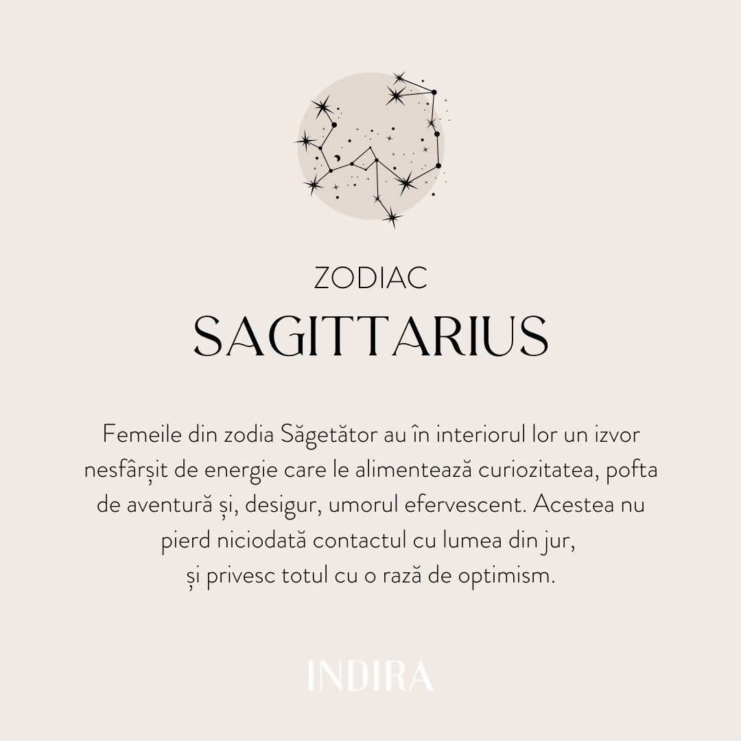 Collana in argento Silver Zodiac - Sagittario - Indira