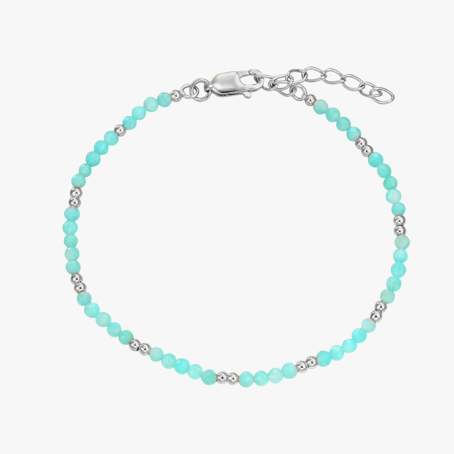 Cavigliera in argento SummerScape - Amazonite - Indira