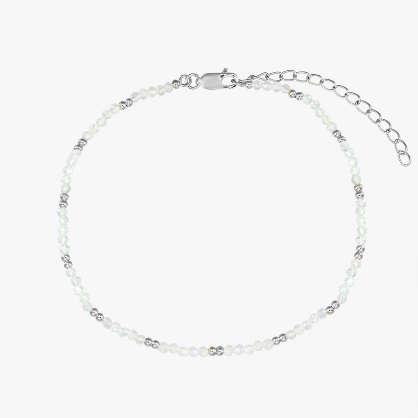 Cavigliera in argento SummerScape – Pietra di Luna - Indira