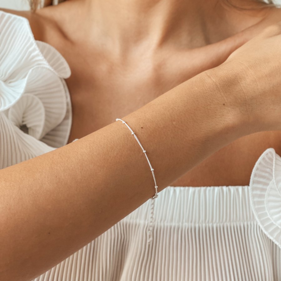 Bracciale in argento Beaded - Indira
