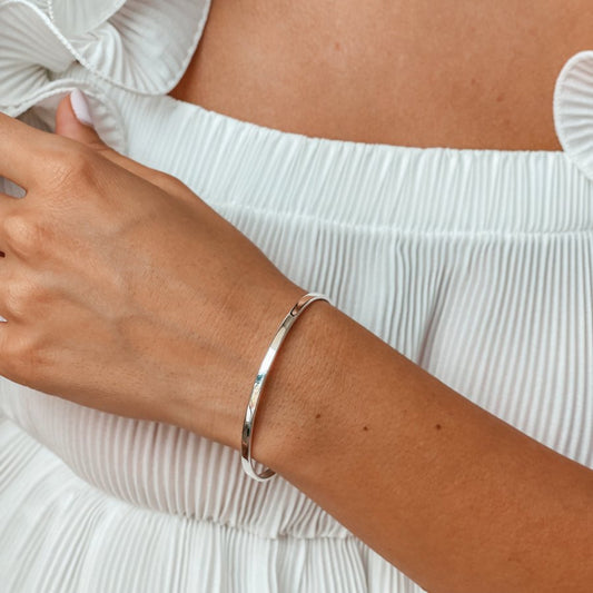 Bracciale in argento Minimal - Indira