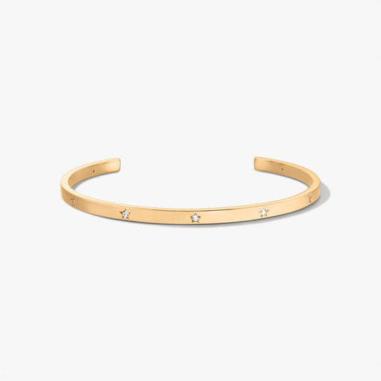 Bracciale in Argento Stardom Golden - Zirconia