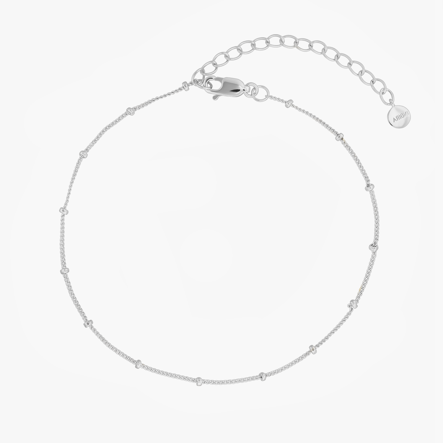Cavigliera in argento Beaded - Indira