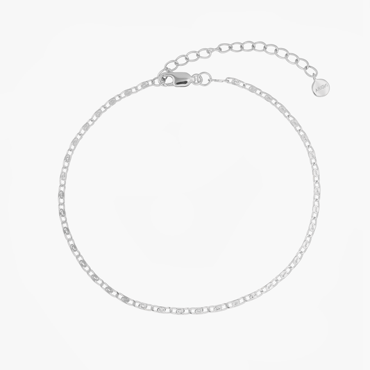 Cavigliera in argento Silver Anchor - Indira
