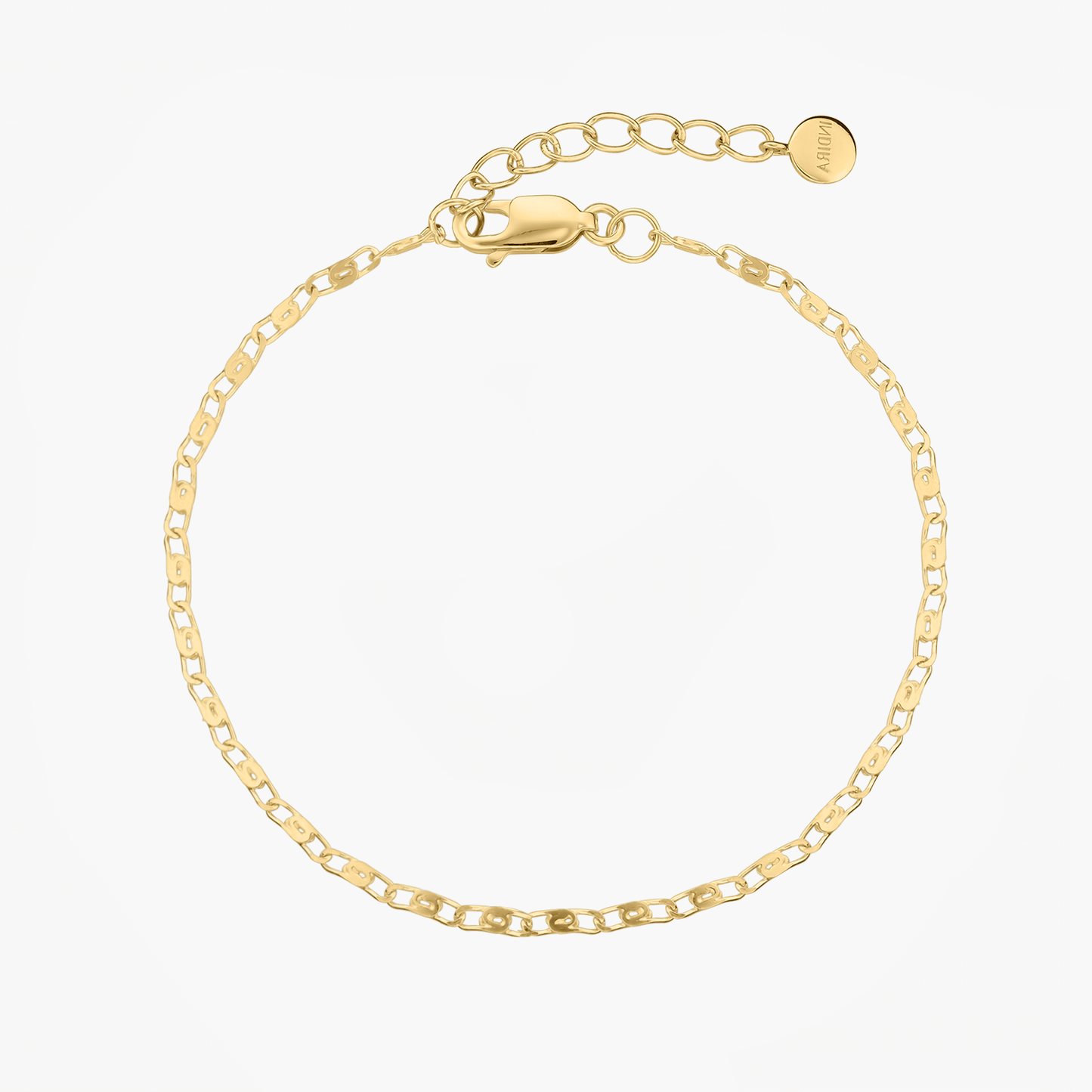 Bracciale in argento Golden Anchor - Indira