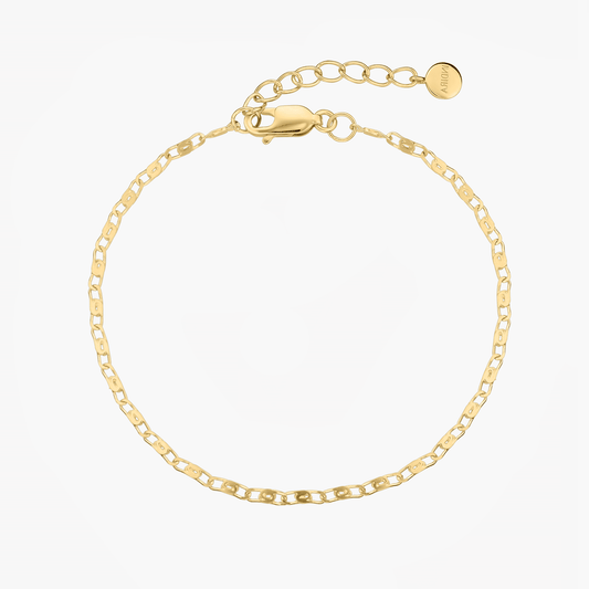 Bracciale in argento Golden Anchor - Indira