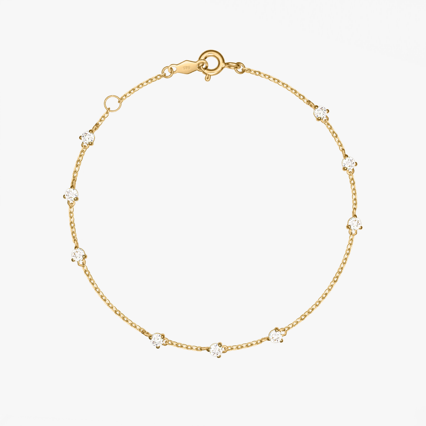 Bracciale in oro Starburst - Zirconia - Indira