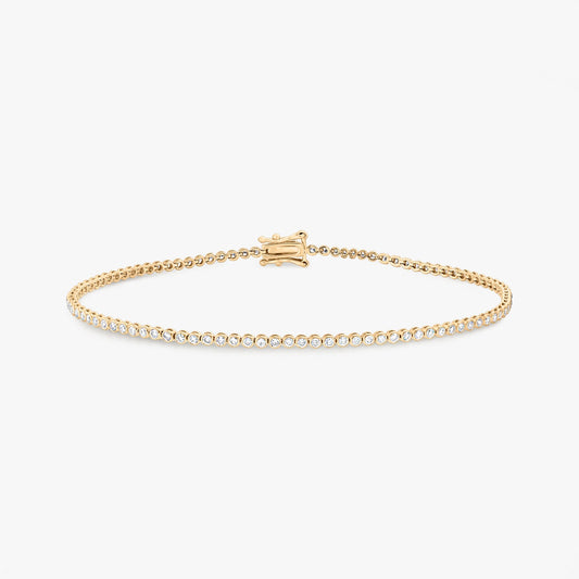 Bracciale in oro giallo Little Tennis - Diamanti