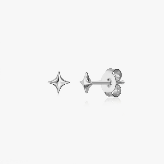 Orecchini in argento Cosmic Star - Indira
