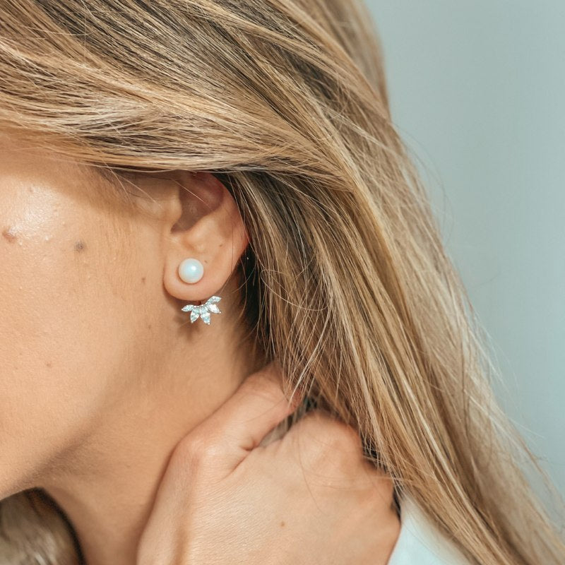 Orecchini in argento Day to Night - Perle Naturali - Indira