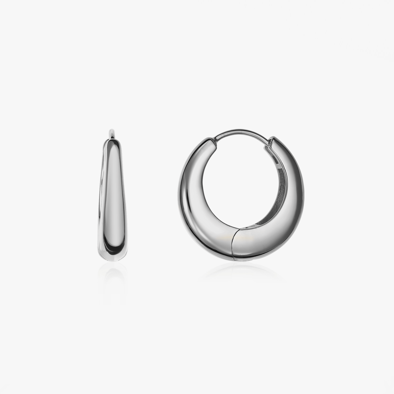 Orecchini in argento Maxi Dome - Indira
