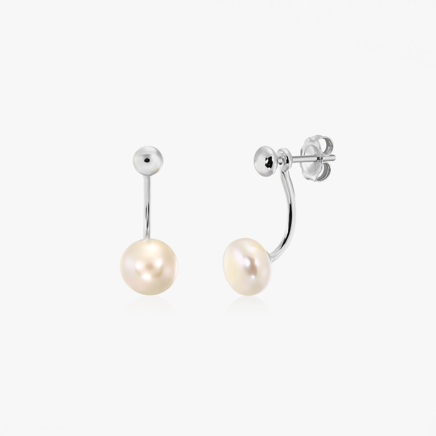 Orecchini in argento Pearl Jacket - Perle Naturali - Indira
