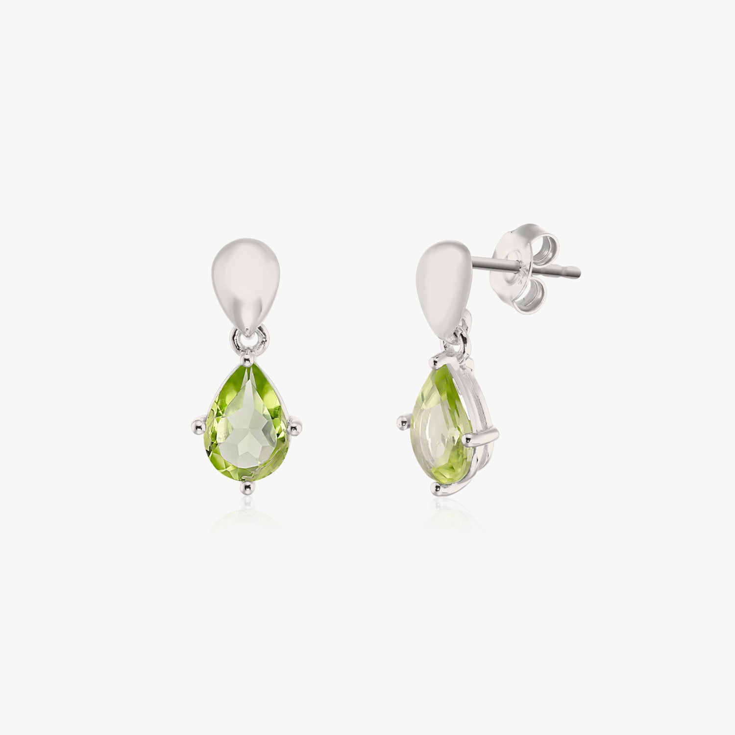 Orecchini in argento Kaylee - Peridoto - Indira