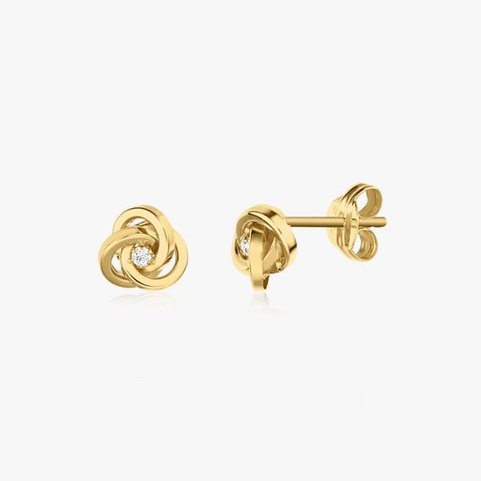 Orecchini in oro Eternal Knot - Indira