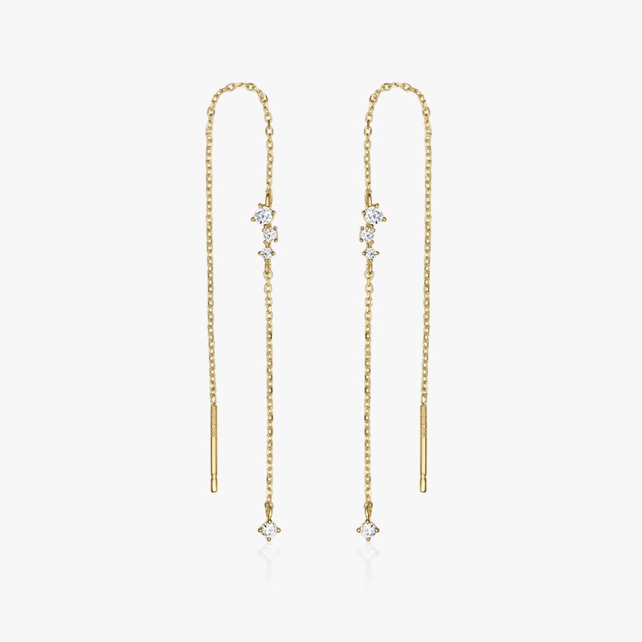 Orecchini in oro Graceful Drop - Indira