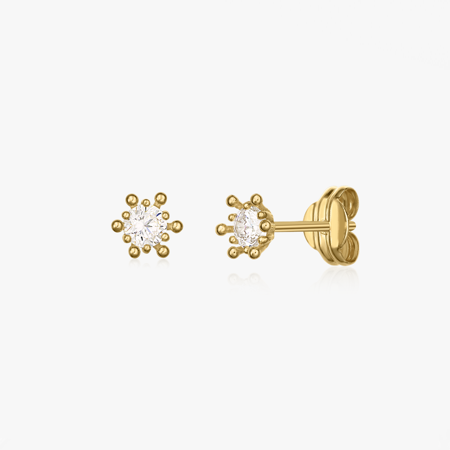 Orecchini in oro Harley - Zirconia - Indira