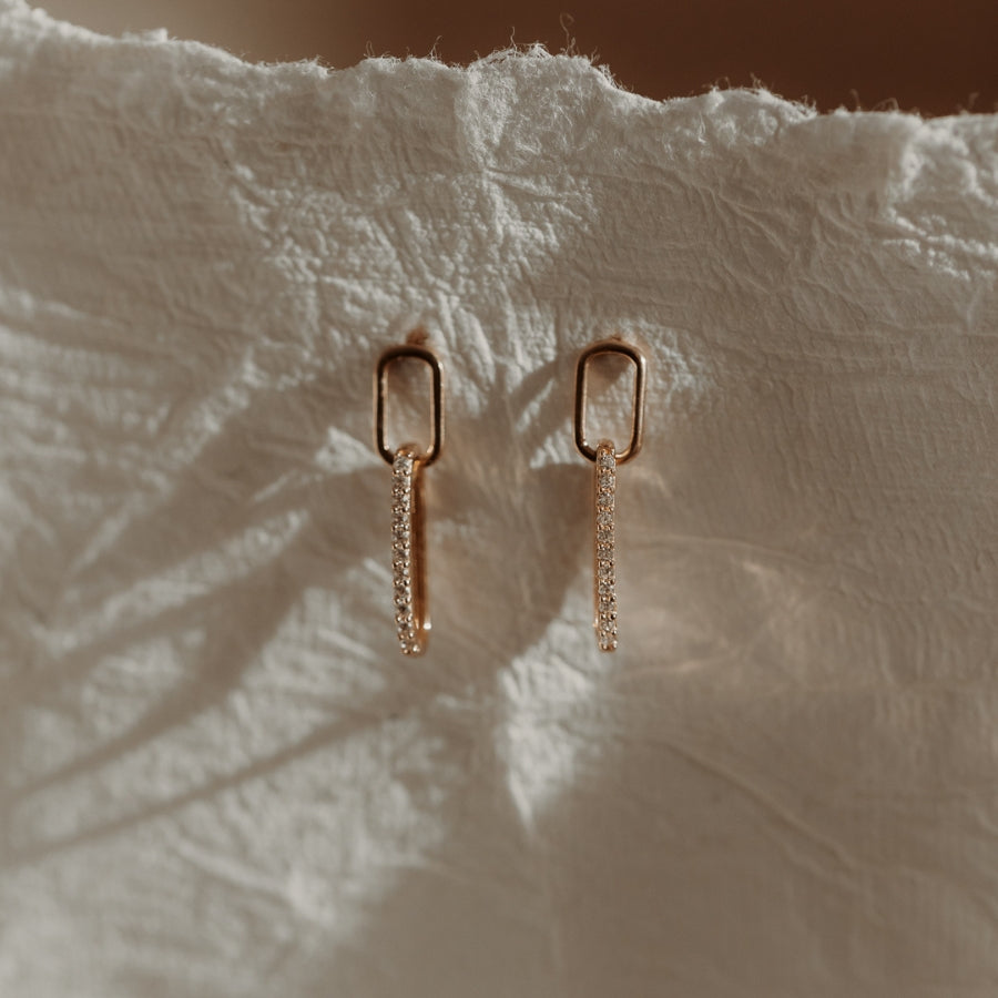 Orecchini in oro Jessica - Zirconia - Indira