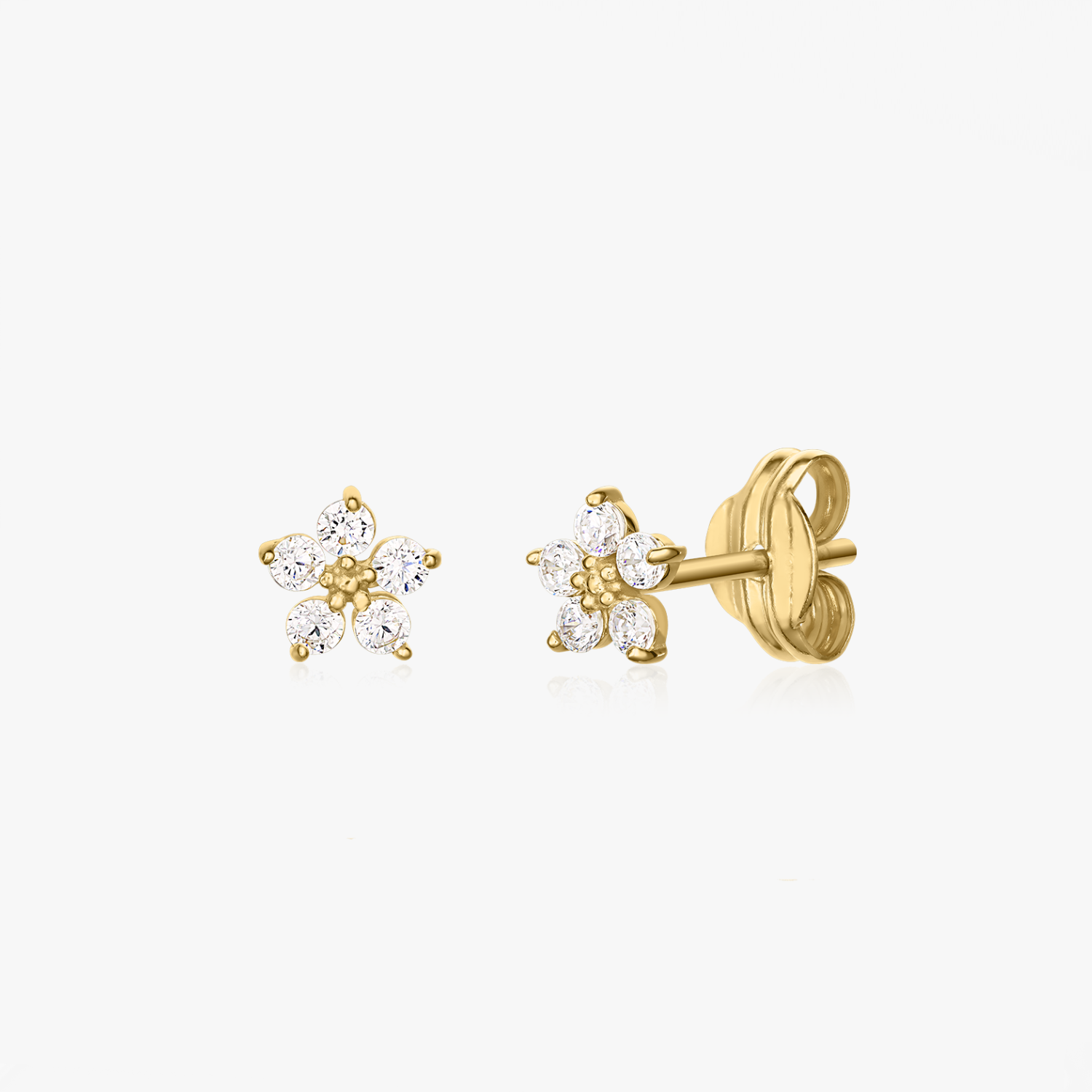 Orecchini in oro Lorelai - Zirconia - Indira